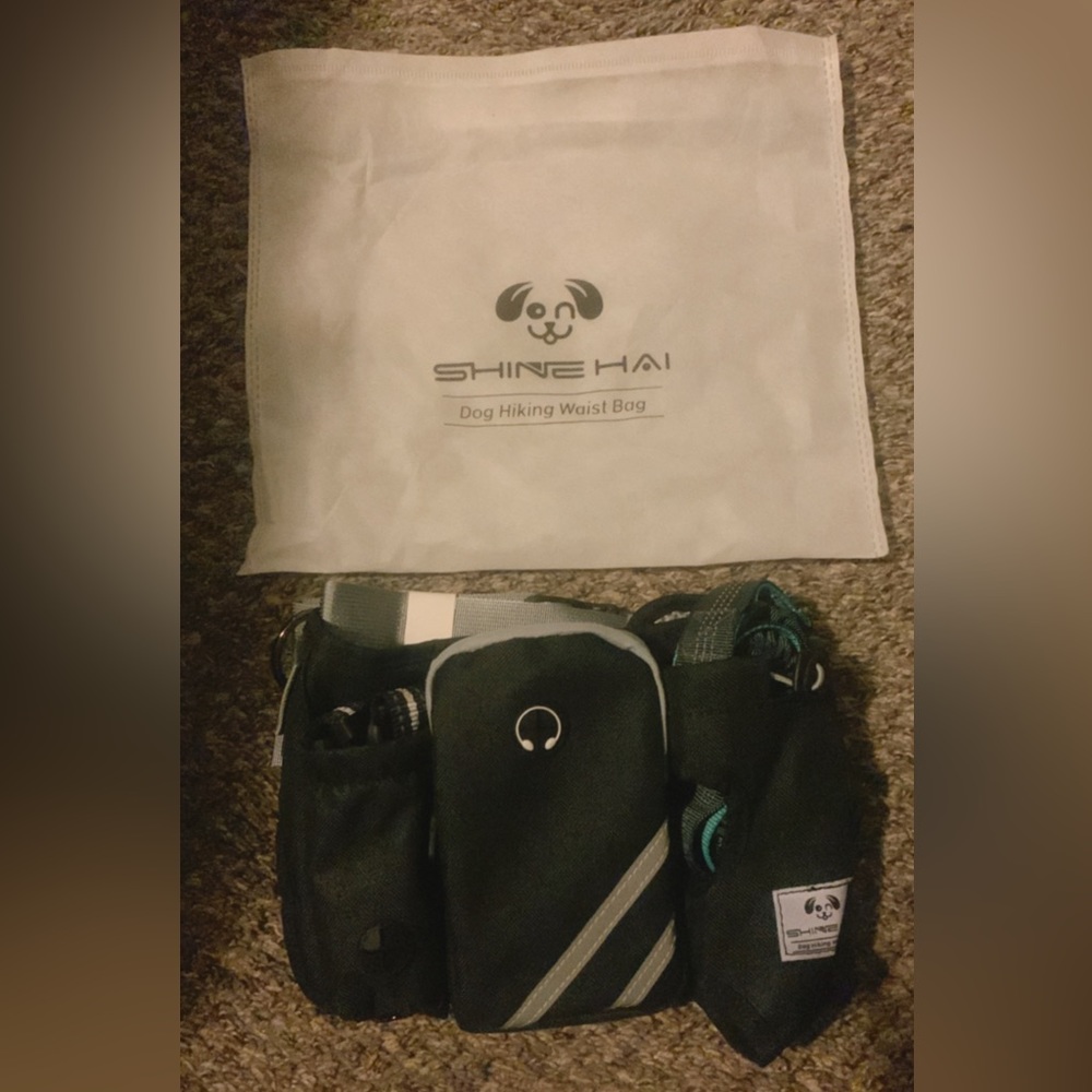 Dog Hiking Running Waist Belt Bag